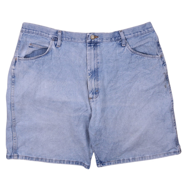 Vintage 90's Wrangler Men's Blue Casual Shorts Size 40 Classic Fit