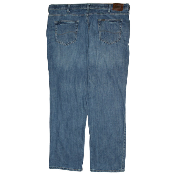 Lee 90's Lightwash Straight Leg Baggy Jeans / Pants 46 Blue