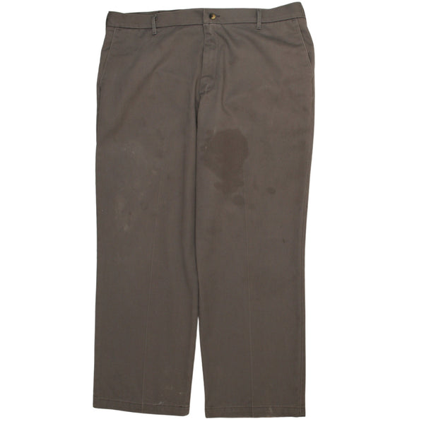 Vintage Lee 90's Men's Grey Casual Pants Trousers Sz 42 Retro Style