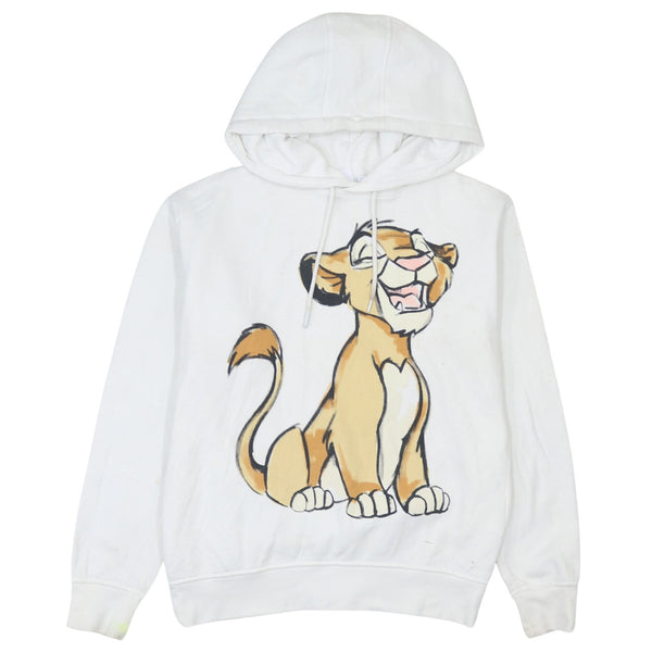 Diseny 90's Lion King Pullover Hoodie XSmall Beige Cream