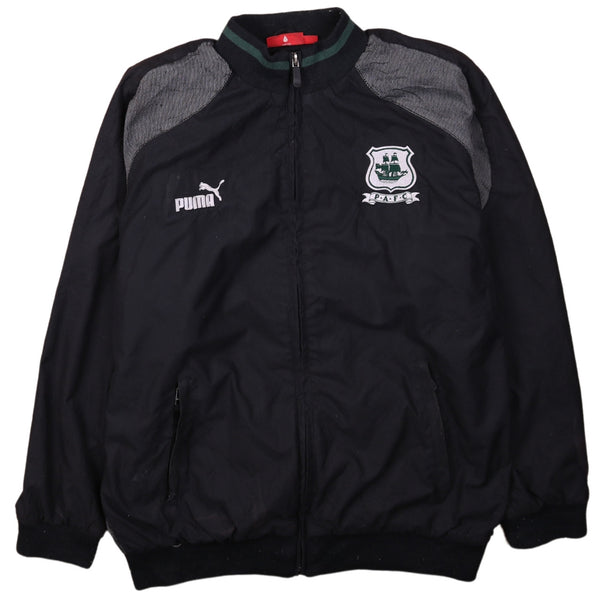 Puma 90's Port Vale Black XL Women's Vintage Track Jacket Windbreaker