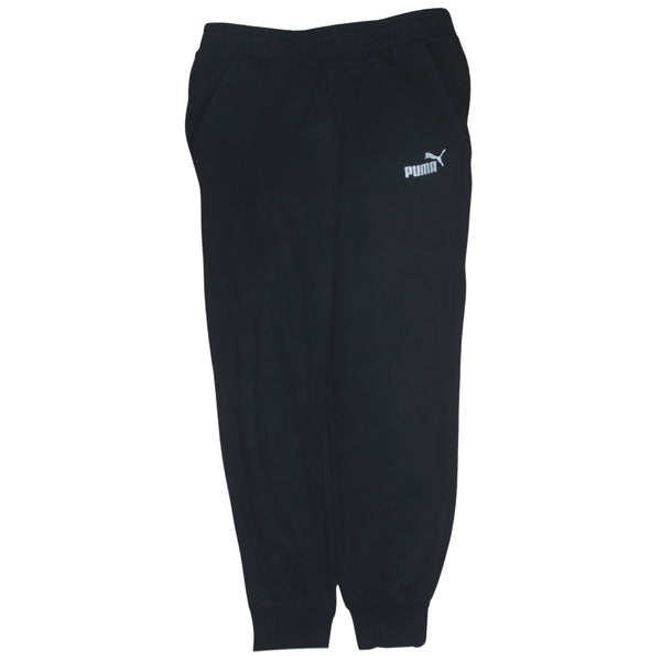 Puma Vintage 90's Black Sweatpants, Men's 34, Elastic Waist Joggers