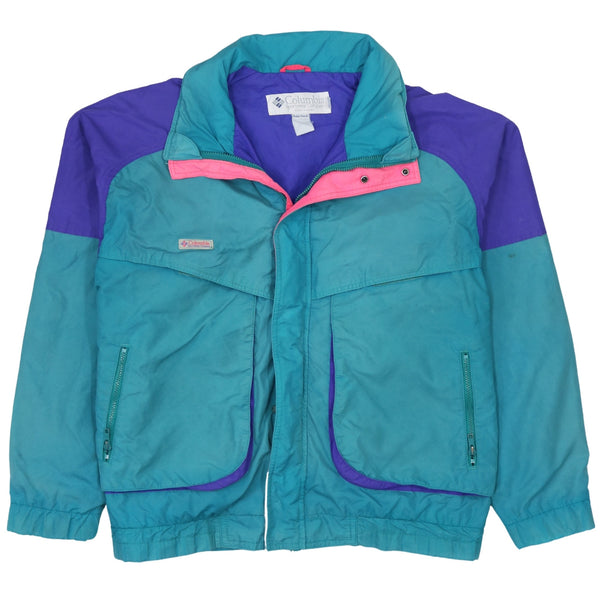 Columbia 90's Green Lightweight Windbreaker Jacket X-Large