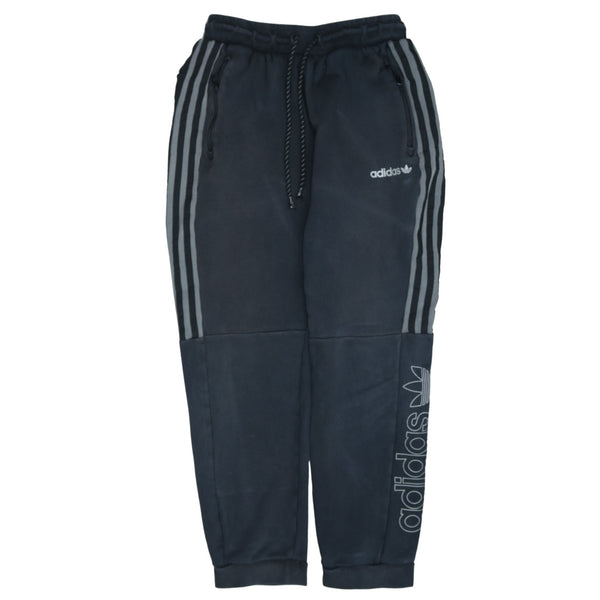 Adidas Men's 90s Black Casual Joggers Sweatpants Medium