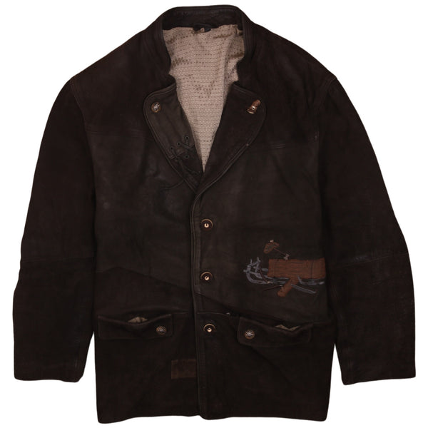 Active 90's Lightweight Button Up Blazer XLarge (missing sizing label) Brown