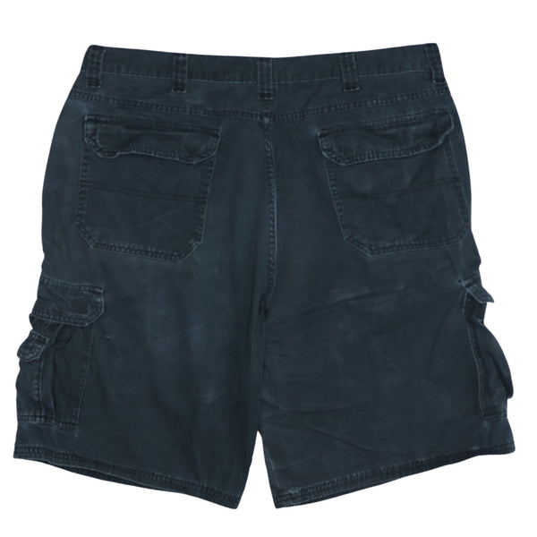 Vintage Wrangler 90's Black Baggy Chino Shorts Size 38