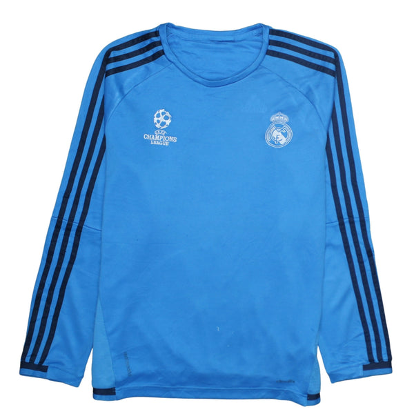 Adidas 90's Striped Sleeve Crew Neck Sweatshirt Medium  Black