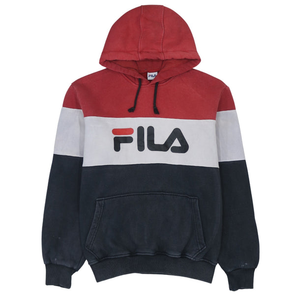 Fila 90's Spellout Pullover Hoodie XXLarge  Black