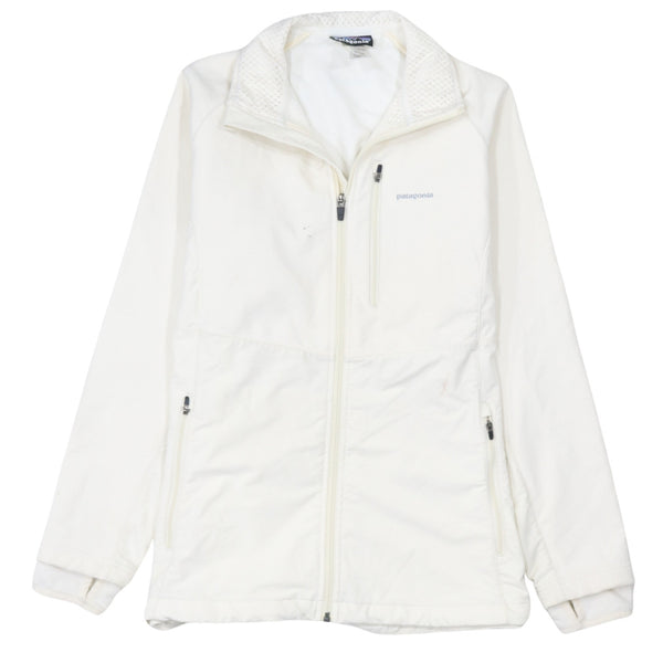 Patagonia 90's Lightweight Full Zip Up Windbreaker Large White