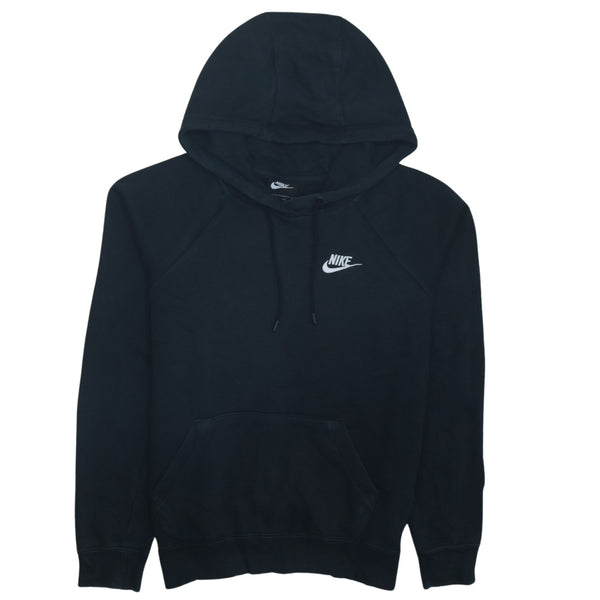 Authentic Vintage Nike 90's Black Swoosh Pullover Hoodie Men's XSmall