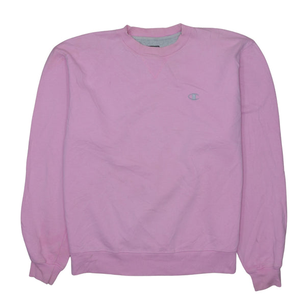 Champion 90's Vintage Pink Heavyweight Crew Neck Sweatshirt Medium