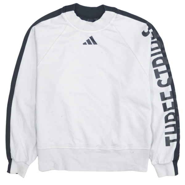 Adidas 90's Lightweight Crew Neck Sweatshirt Large Black