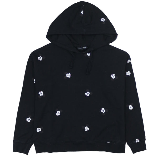 Disney 90's Black Lightweight Pullover Hoodie Men's Medium