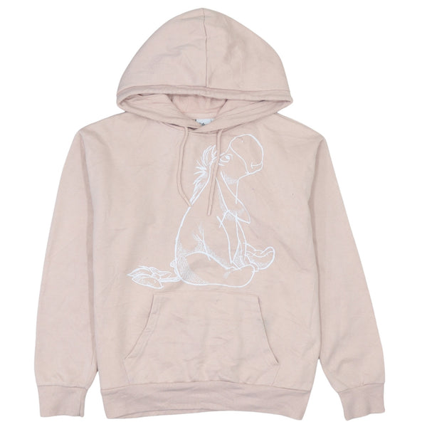 Vintage 90's Disney Winnie The Pooh Pink Pullover Hoodie - Women's Small
