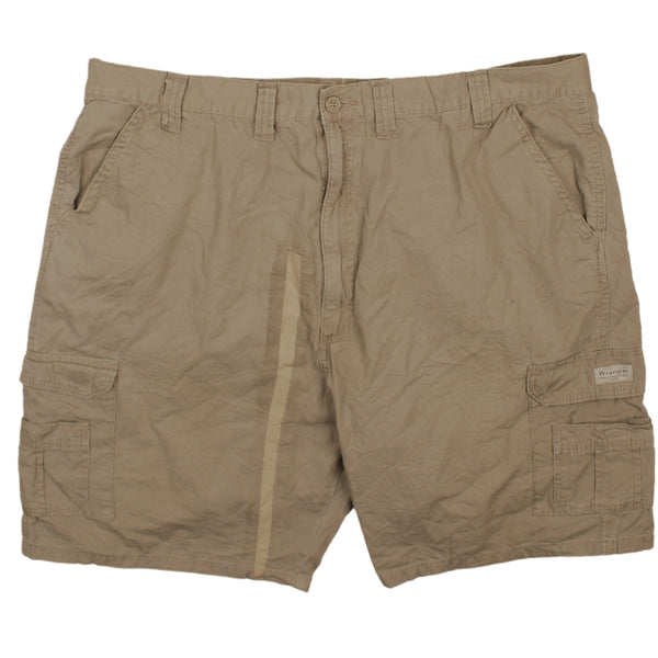 Vintage Wrangler Men's Cargo Shorts 90's Grey Size 44 Outdoor Casual