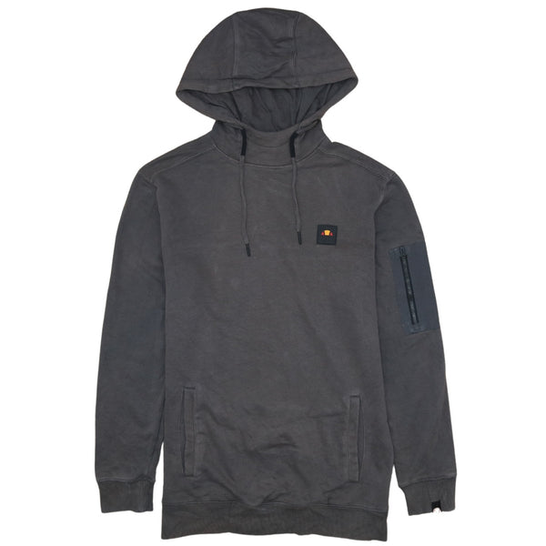 Vintage Ellesse 90's Grey Loungwear Pullover Hoodie - Men's Large