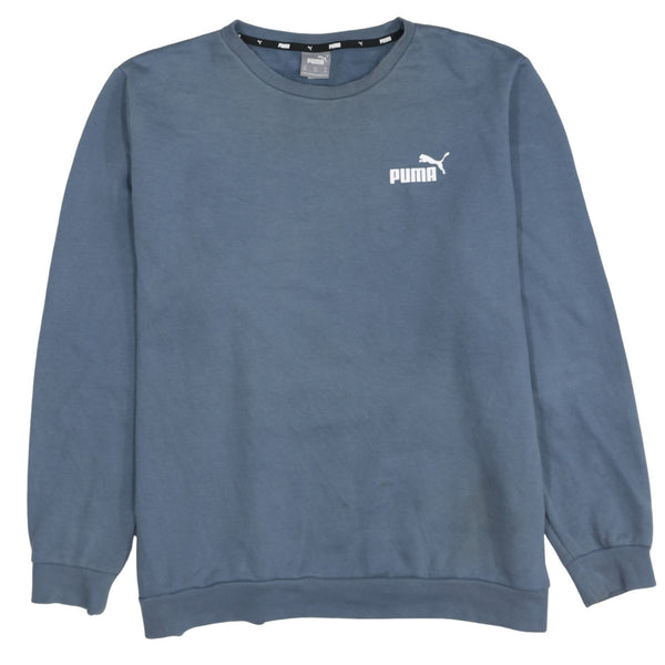 Puma 90's Lightweight Crew Neck Sweatshirt XXLarge (2XL) Blue