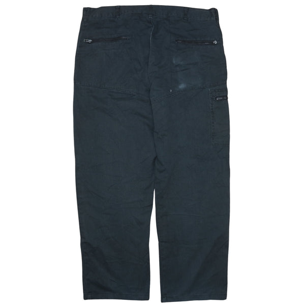 Dickies 90's Straight Leg Baggy Trousers / Pants 38 Black
