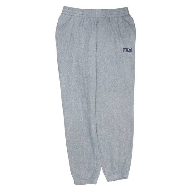 Fila 90's Tracksuit Casual Joggers / Sweatpants Medium Grey