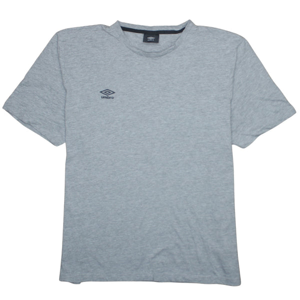 Umbro 90's Short Sleeves Crew Neck T Shirt XXXLarge (3XL) Grey