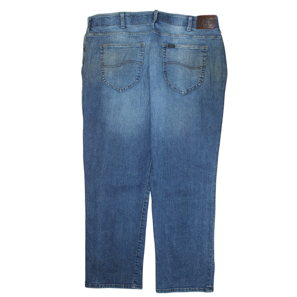 Lee 90's Lightwash Straight Leg Baggy Jeans / Pants 38 Blue