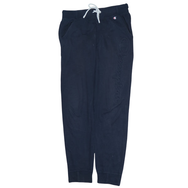Champion 90's Casual Joggers / Sweatpants Small Navy Blue