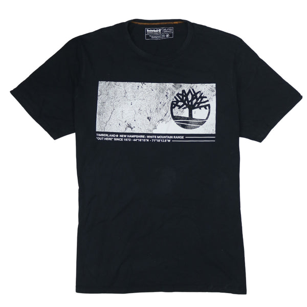 Timberland 90's Short Sleeves Crew Neck T Shirt XLarge Black