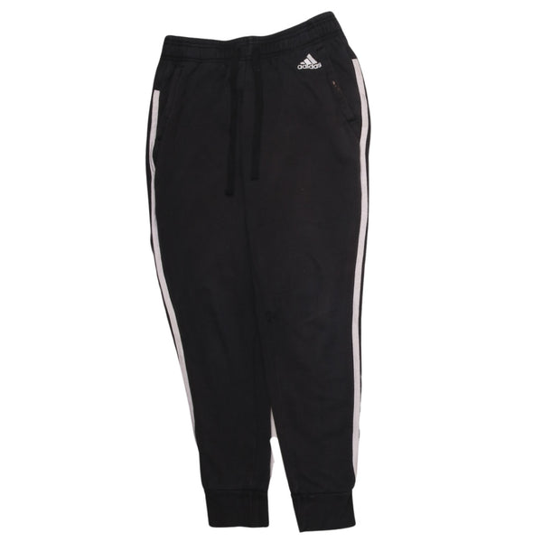 Adidas Vintage 90's Women's Joggers Black Elastic Waist Small
