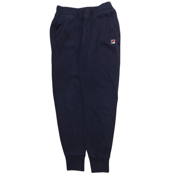 Fila 90's Casual Joggers / Sweatpants Small Navy Blue