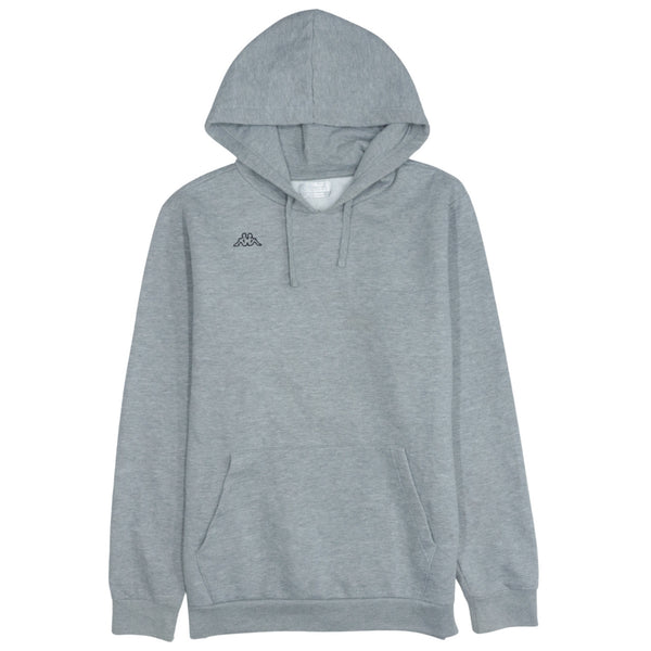 Kappa 90's XLarge Grey Hoodie with Drawstring Pockets
