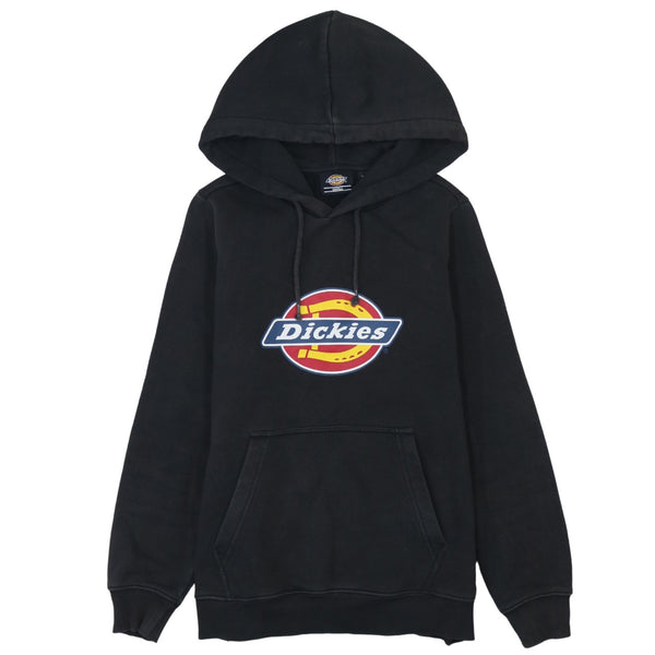 Dickies 90's Vintage Spellout Pullover Hoodie Black Small