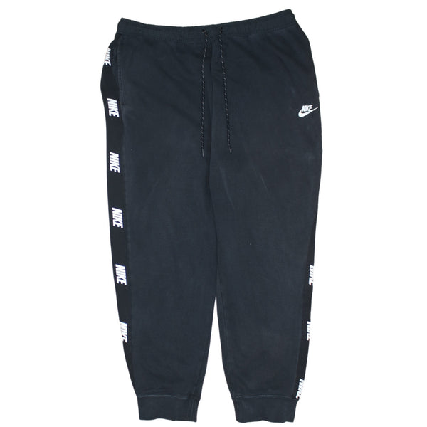 Nike 90's Black Swoosh Casual Joggers Sweatpants Mens XLarge
