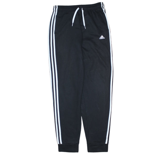 Adidas 90's Black Elastic Waist Drawstring Joggers Sweatpants 28 Men