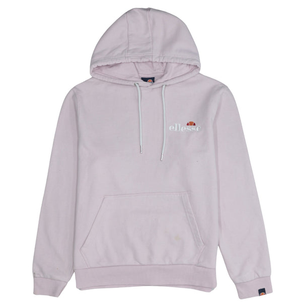 Ellesse 90's Drawstring Pockets Pullover Hoodie XXLarge  Pink