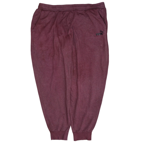Puma 90's Casual Joggers / Sweatpants XXXLarge (3XL) Burgundy Red