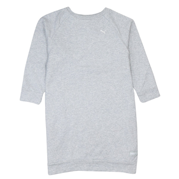 Puma 90's Grey Cotton Crew Neck Sweatshirt XSmall - Vintage Quality
