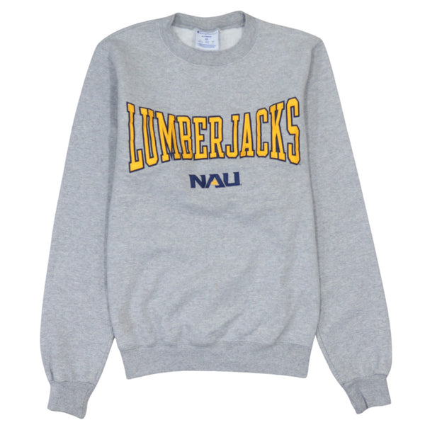 Vintage Champion 90's Crew Neck Grey Sweatshirt XSmall, Cotton Retro