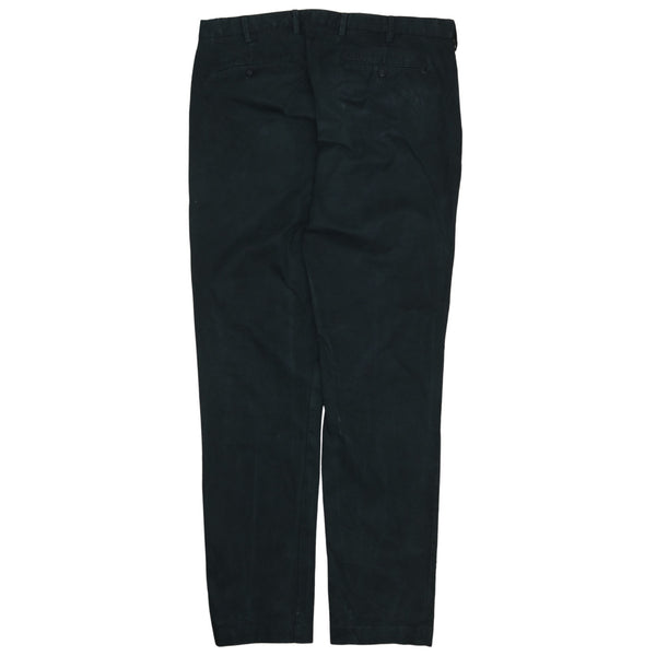 90's Vintage Gap Men's Black Cotton Casual Trousers 36 Waist