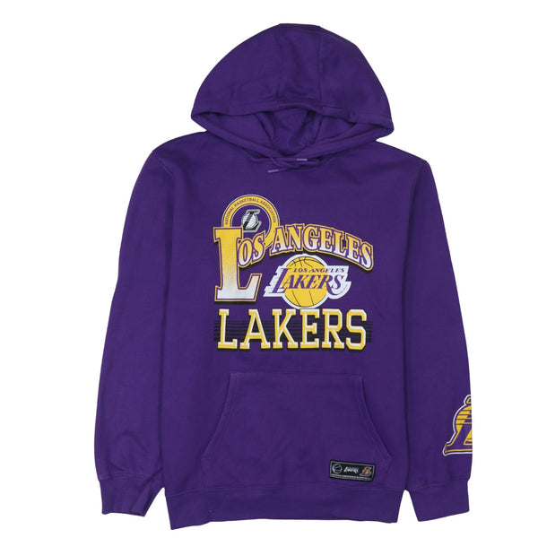 NBA 90's Los Angeles Lakers Pullover Hoodie XXLarge (2XL) Purple