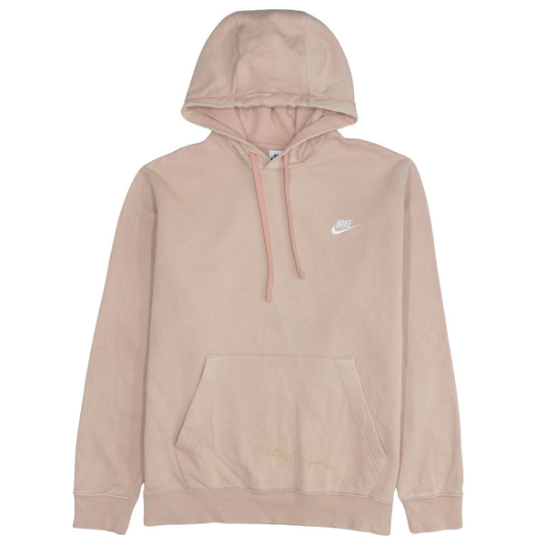 90s Vintage Nike Swoosh Pullover Hoodie Pink Medium Cotton Retro Men’s