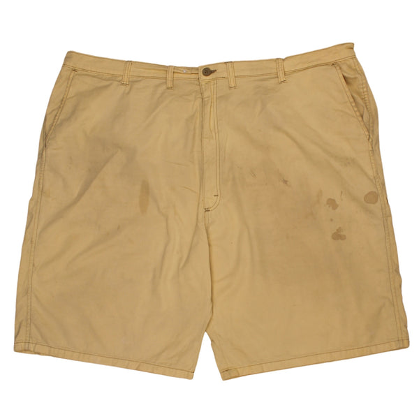 Wrangler Vintage 90's XXXXXLarge Yellow Workwear Shorts, Retro Style