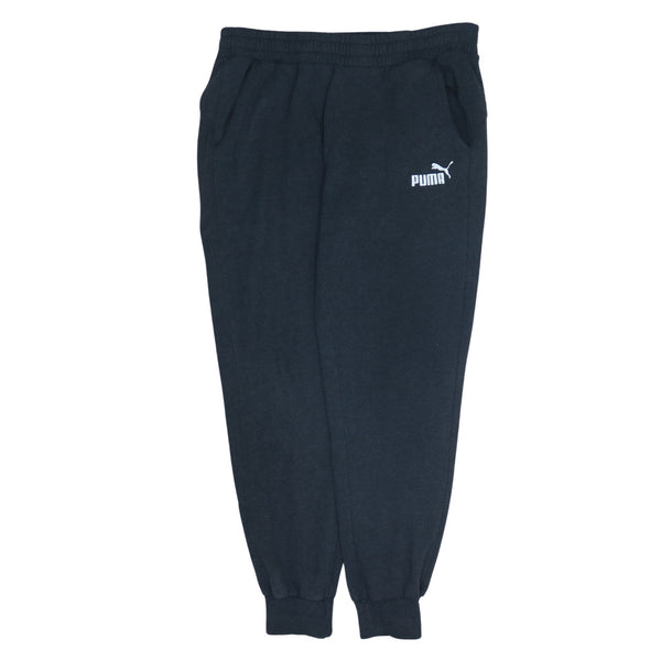 Puma Vintage 90's Men's Medium Black Joggers Sweatpants