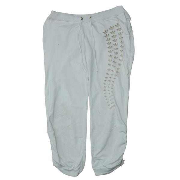Adidas 90's Vintage Casual Joggers Sweatpants XXLarge 2XL White