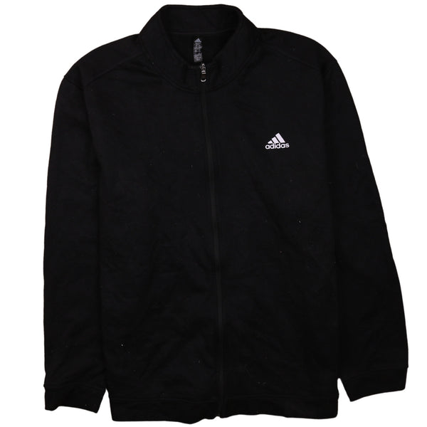 Adidas 90's Vintage XXLarge Black Full Zip Sweatshirt
