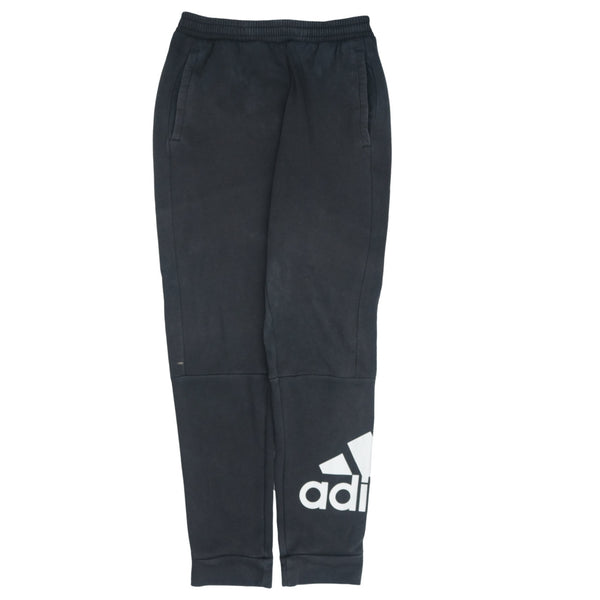 Adidas Black 90s Men's Small Joggers Sweatpants with Drawstring & Pockets