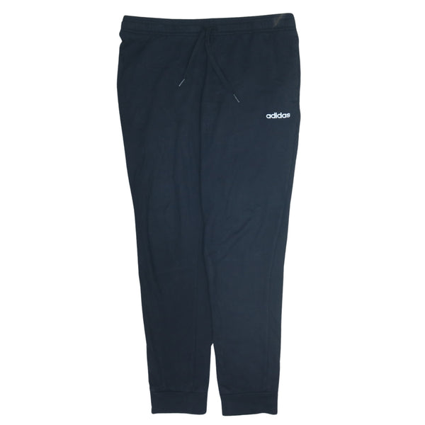 Adidas Vintage 90's Black Joggers Medium Elastic Waist Sweatpants