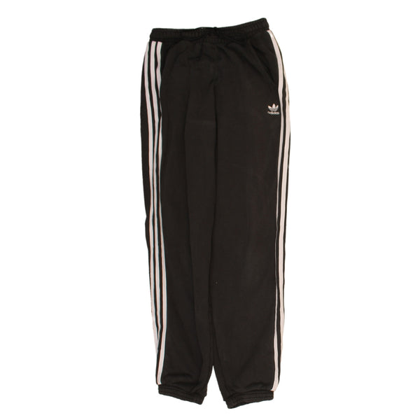 Adidas Mens Vintage 90's Black Elastic Waist Joggers Sweatpants 28