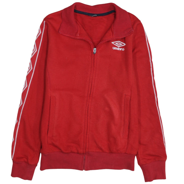 Umbro Vintage 90's Red Lightweight Full Zip Sweatshirt XS Women