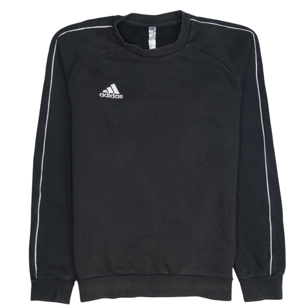 Adidas 90's Lightweight Crew Neck Sweatshirt Small Black