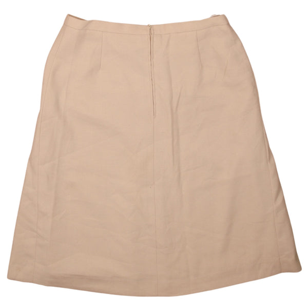 Active Vintage 90's Women’s Casual Beige Cream Skirt Size 44
